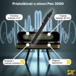 Prisluškivač u olovci Pen 3000