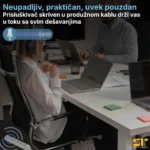 Prisluškivač u produžnom kablu P70