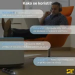 Prisluškivač u produžnom kablu P80