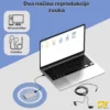 Snimac razgovora Pro 3000, napredni uređaj za snimanje razgovora visokog kvaliteta sa dugotrajnim kapacitetom.
