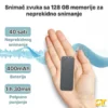 Snimač razgovora Ultra S60, diskretan uređaj za snimanje razgovora sa visokim kvalitetom zvuka.