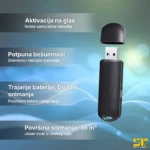 USB prisluškivač - snimač razgovora VA 3300