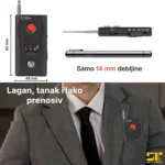 Detektor prisluškivača Guard CC308+