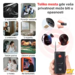 Detektor prisluškivača Guard CC308+
