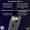 Detektor prisluškivača Master C3000 Plus u akciji