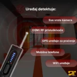 Detektor prisluškivača Scan T300