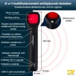 Detektor prisluškivača Shield M120
