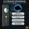 Detektor prisluškivača Shield M90 u profesionalnoj primeni