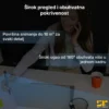 Kamera u olovci HD 400 u rukama za neupadljivo snimanje