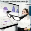Naočare sa kamerom N550, diskretan alat za visokokvalitetno snimanje u svakodnevnim situacijama.