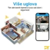 nevidljiva špijunska kamera SD30 u senzoru dima za sigurnosni nadzor