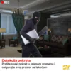 špijunski nadzor uz SD30 kameru skrivenu u senzoru dima