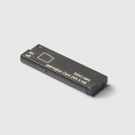 Prisluškivač snimač razgovora Edic-mini Card 24s A106